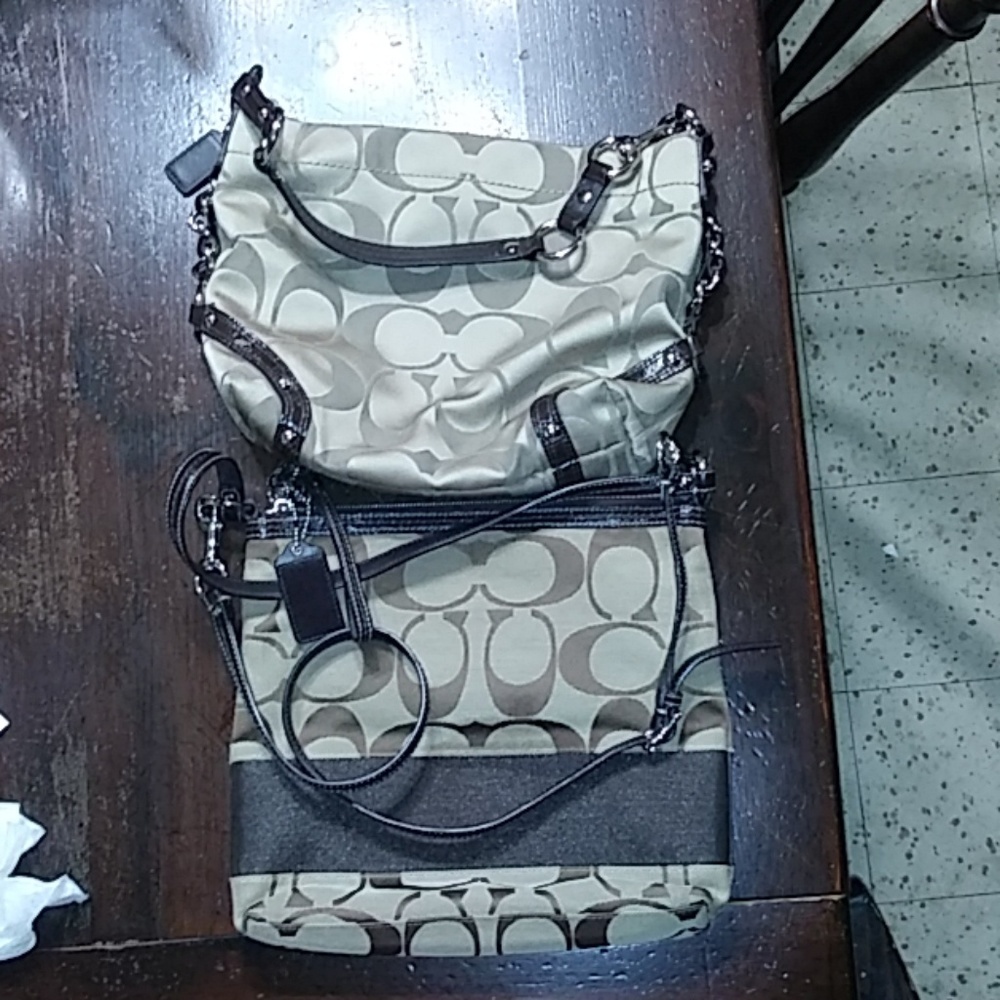 2 used coach purses